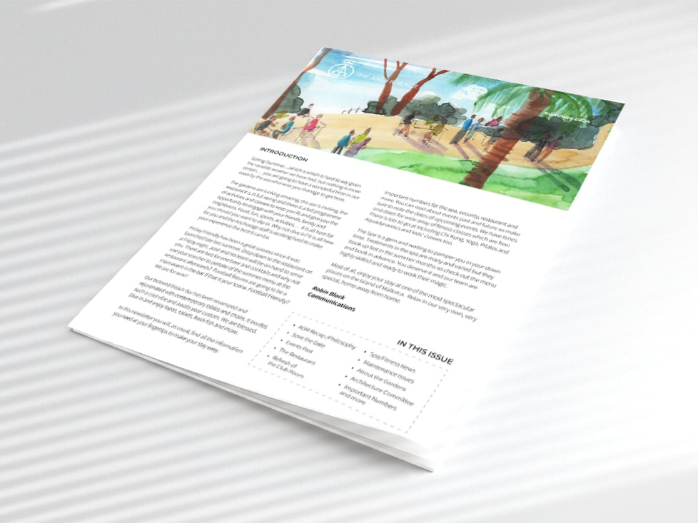 The Anchorage Newsletter Summer 2024